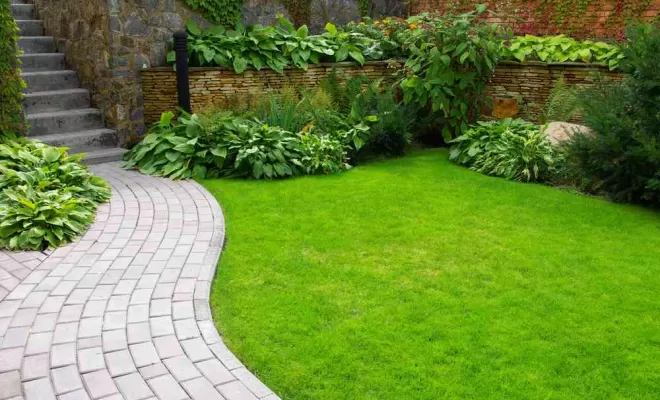 Création allée de jardin, Cadenet, Nathan Muretta